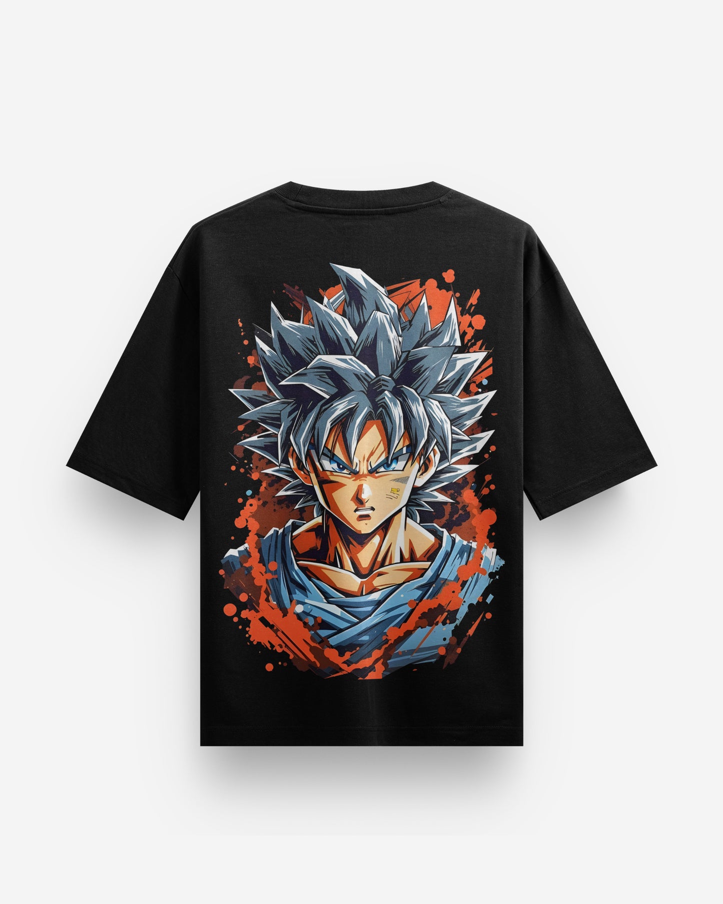 Fiery Goku Oversized Tee - Special Offer