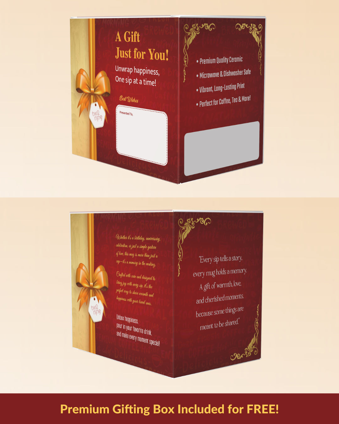 Superhero Comic Style Duotone Blue White Printed Coffee Mug - Special Offer