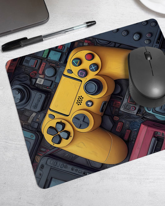 Retro Gamer Premium Printed Mouse Pad