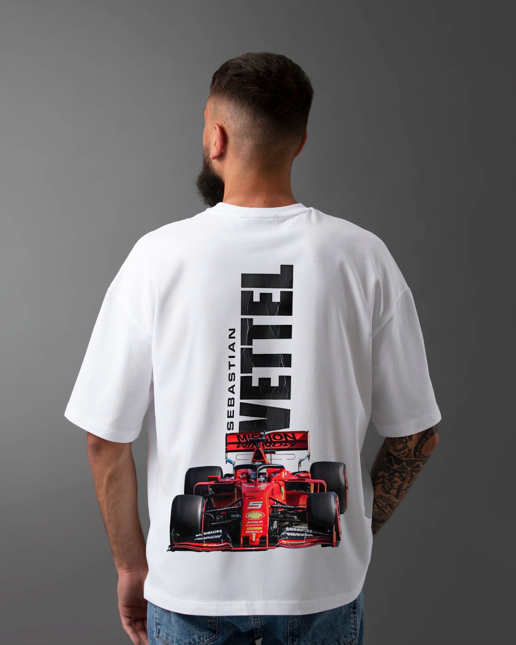 Sebastian Vettel - Oversized Tee – TwoNine Hub