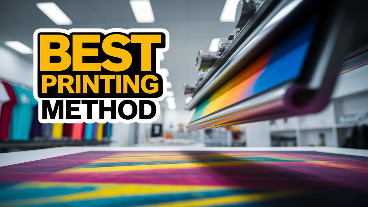 Different Types of T-Shirt Printing Methods: A Complete Guide