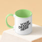 Customized Coffee Mug - Duotone Green & White