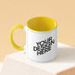Customized Coffee Mug - Duotone Yellow & White