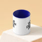 Customized Coffee Mug - Duotone Blue & White