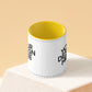 Customized Coffee Mug - Duotone Yellow & White
