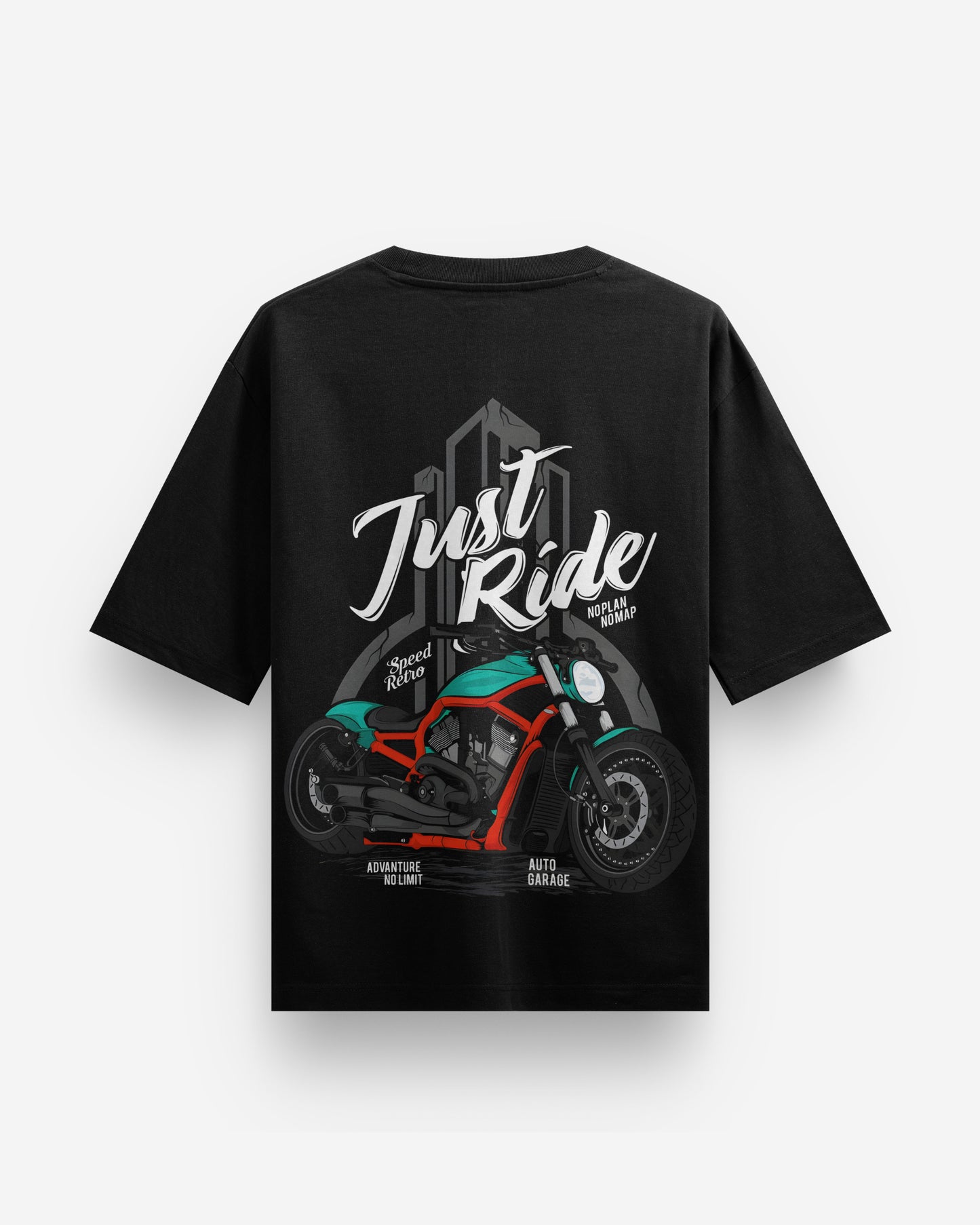 Just Ride - Oversized Tee