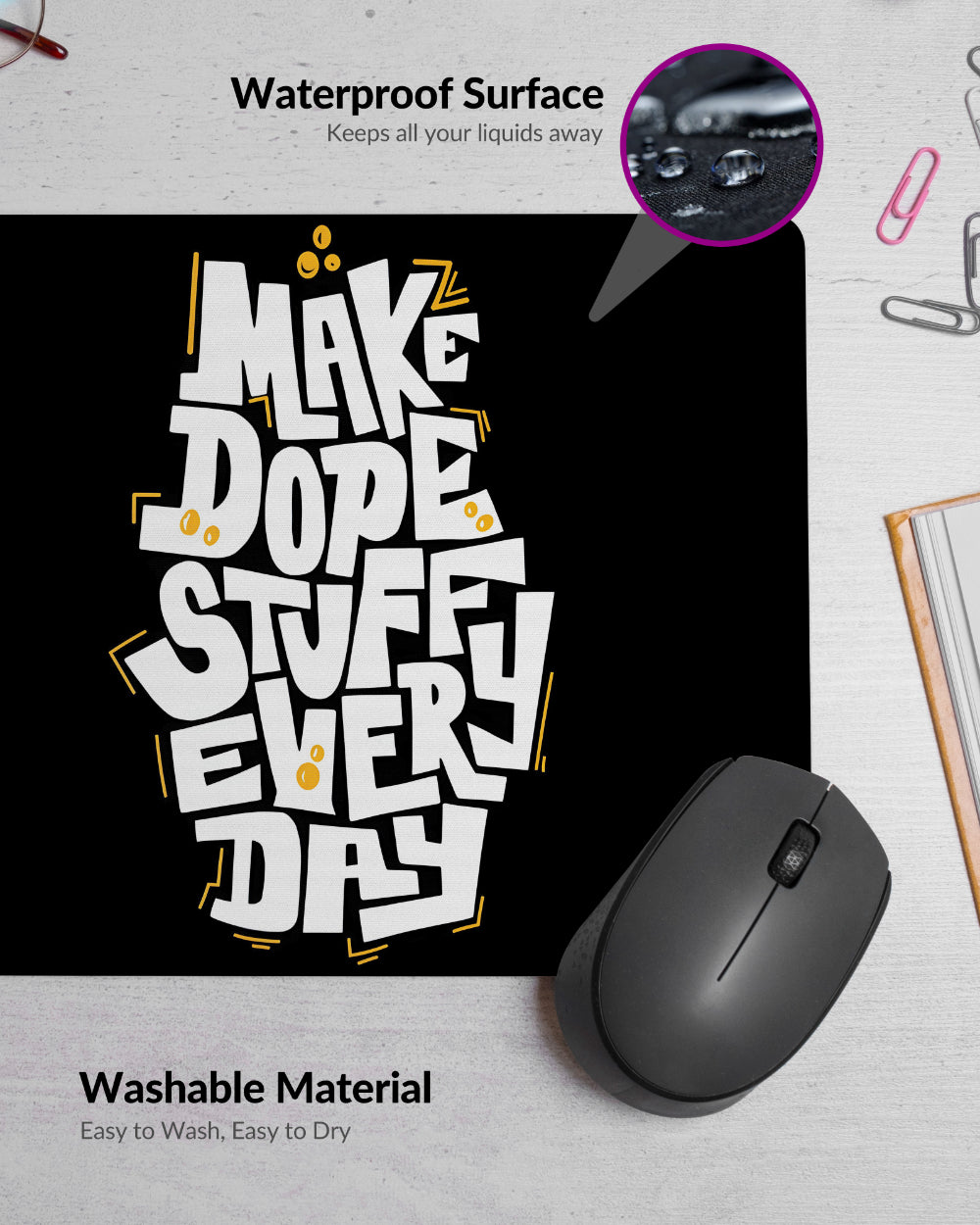 Make Dope Stuff Premium Printed Mouse Pad
