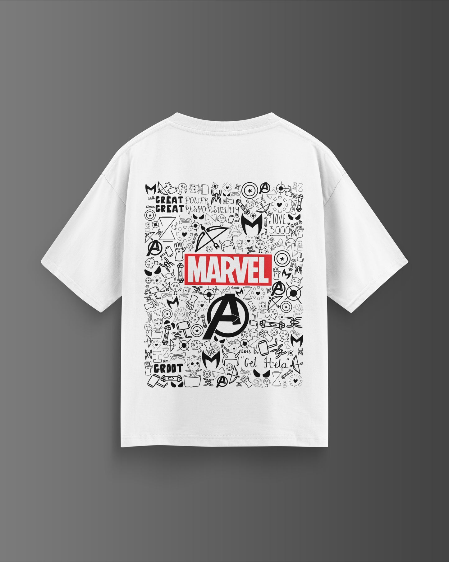 Marvel Icono - Oversized Tee