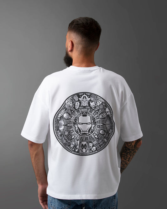 Marvel Mandala - Oversized Tee