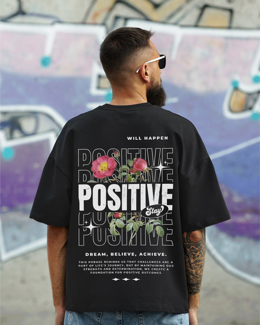 Positive Vibes - Oversized Tee
